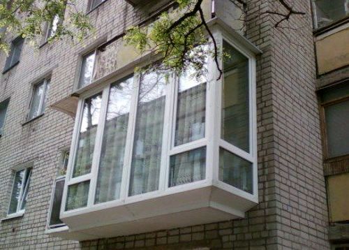 Полное остекление балкона от пола до потолка Подольск