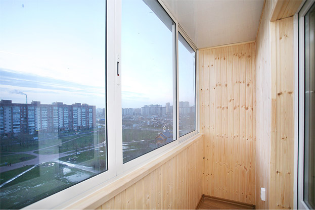 Остекление окон ПВХ лоджий и балконов пластиковыми окнами Подольск