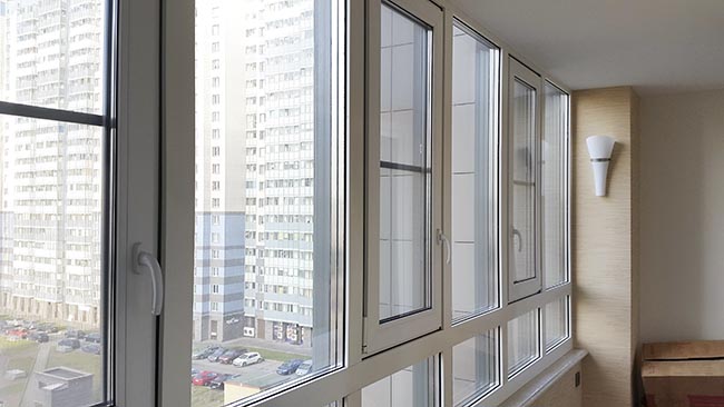 Металлопластиковое остекление балконов Подольск