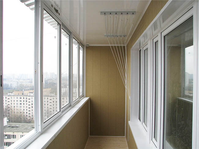 Металлическое стальное остекление балконов Подольск